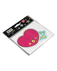 PACK 2 PEGATINAS VINILO BT21 THE JOURNEY TATA