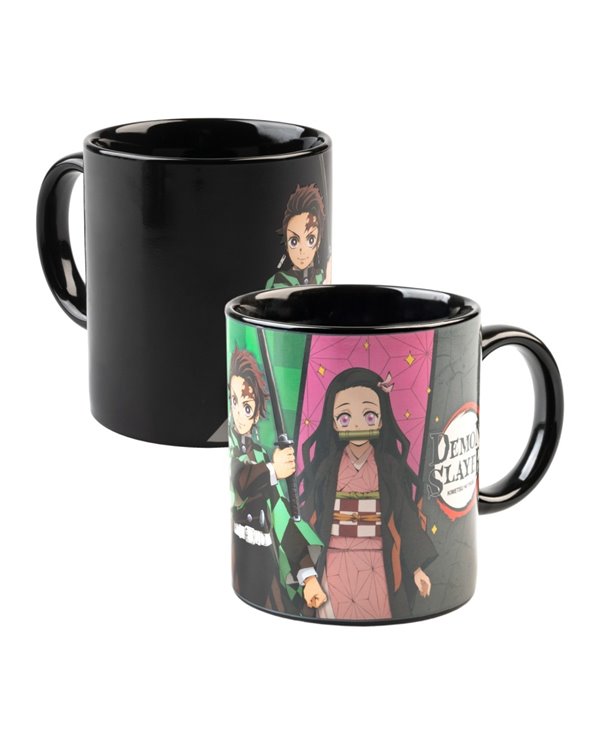 Taza Termocolora Demon Slayer 350 ml oficial, 8435747810278
