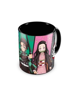 Taza Termocolora Demon Slayer 350 ml oficial, 8435747810278