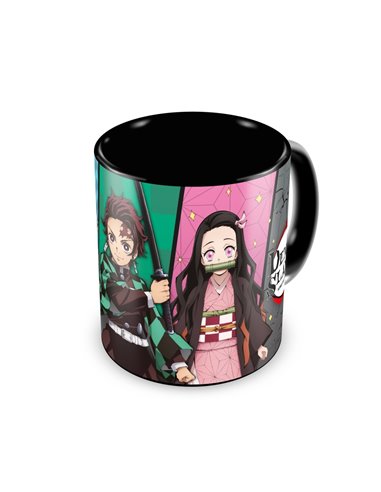 Taza Termocolora Demon Slayer 350 ml oficial, 8435747810278