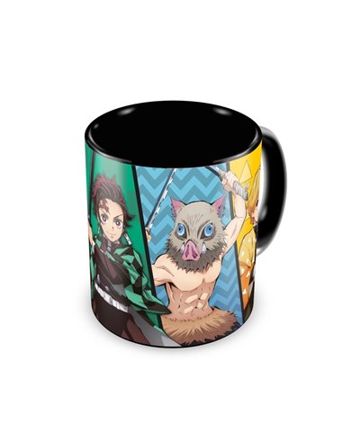 Taza Termocolora Demon Slayer 350 ml oficial, 8435747810278