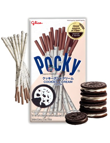 Pocky Cookies & Cream 8990044000017