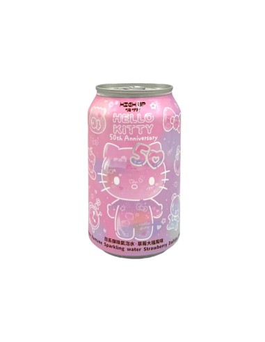 Ramune sabor Fresa Daifuku Mochi (Hello Kitty) 330ml HIGH UP 4711085701237
