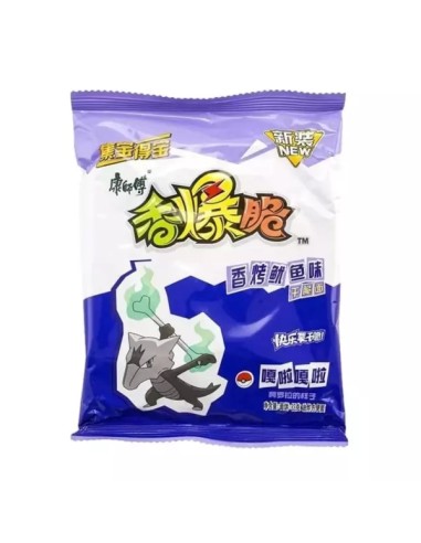 Pokémon calamar asado 33 g | Master Kong | Snack otaku