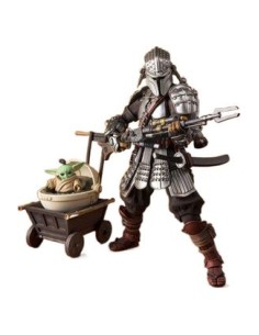 RONIN MANDALORIAN BESKAR ARMOR & GROGU STAR WARS MEISHO MOVIE REALIZATION EXCLUSIVE 25 ANN 4573102620934