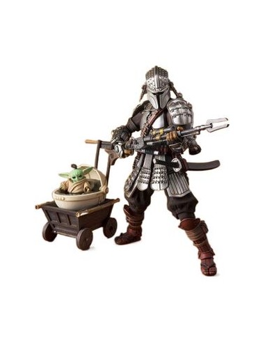 RONIN MANDALORIAN BESKAR ARMOR & GROGU STAR WARS MEISHO MOVIE REALIZATION EXCLUSIVE 25 ANN 4573102620934