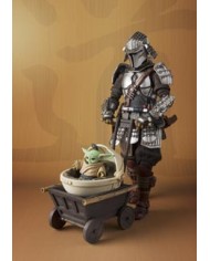 RONIN MANDALORIAN BESKAR ARMOR & GROGU STAR WARS MEISHO MOVIE REALIZATION EXCLUSIVE 25 ANN 4573102620934