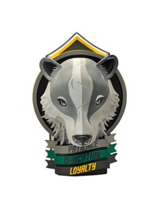 BLASON HUFFLEPUFF FIGURA RESINA 21 CM COLLECTOR FIGURE HARRY POTTER 3521320002255