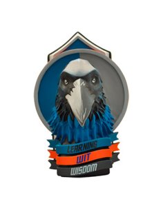 BLASON RAVENCLAW FIGURA RESINA 21 CM COLLECTOR FIGURE HARRY  3521320002286