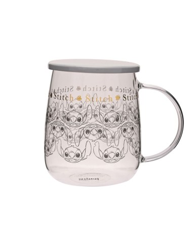 5063322117189 TAZA CRISTAL DISNEY CON TAPA STITCH