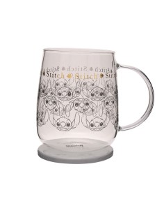 5063322117189 TAZA CRISTAL DISNEY CON TAPA STITCH