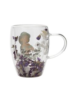 DISNEY TAZA CRISTAL FLORES SECAS JAZMINE
