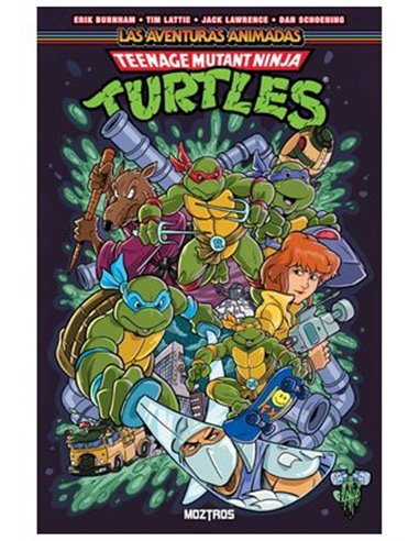 TEENAGE MUTANT NINJA TURTLES : LAS AVENTURAS ANIMADAS -  VOL.2
