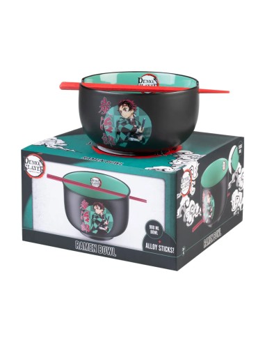 BOWL RAMEN DEMON SLAYER - KIMETSU NO YAIBA - GUARDIANES DE LA NOCHE 8435747809128