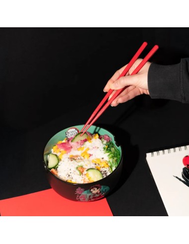 BOWL RAMEN DEMON SLAYER - KIMETSU NO YAIBA - GUARDIANES DE LA NOCHE 8435747809128