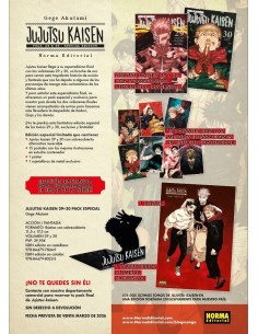 Pack Jujutsu Kaisen 29 y 30 – edición especial limitada final serie