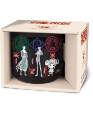 ONE PIECE TAZA CERAMICA DESAYUNO 400 ML EMBLEMAS PIRATAS 8412497005208