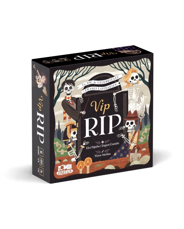 VIP RIP JUEGO DE MESA ZOMBI PAELLA  8425402779804