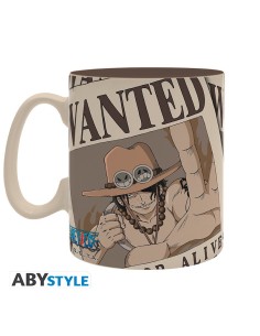 ONE PIECE - Taza - 460ml - Wanted Ace  23665361139885