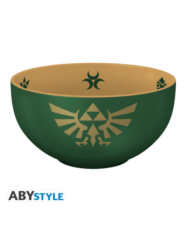 LA LEYENDA DE ZELDA - Cuenco - 600 ml - "Hylian Crest"  3665361157984