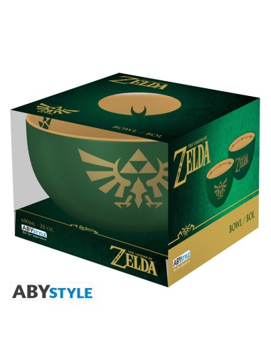LA LEYENDA DE ZELDA - Cuenco - 600 ml - "Hylian Crest"  3665361157984