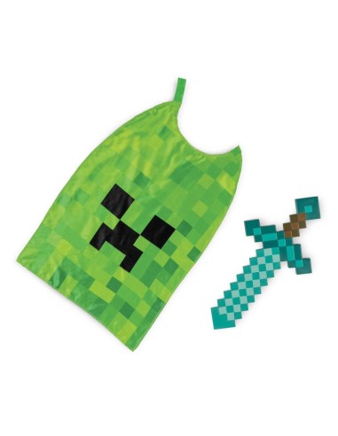 SET ESPADA & CAPA MINECRAFT 192995156234