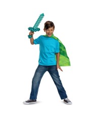 SET ESPADA & CAPA MINECRAFT 192995156234