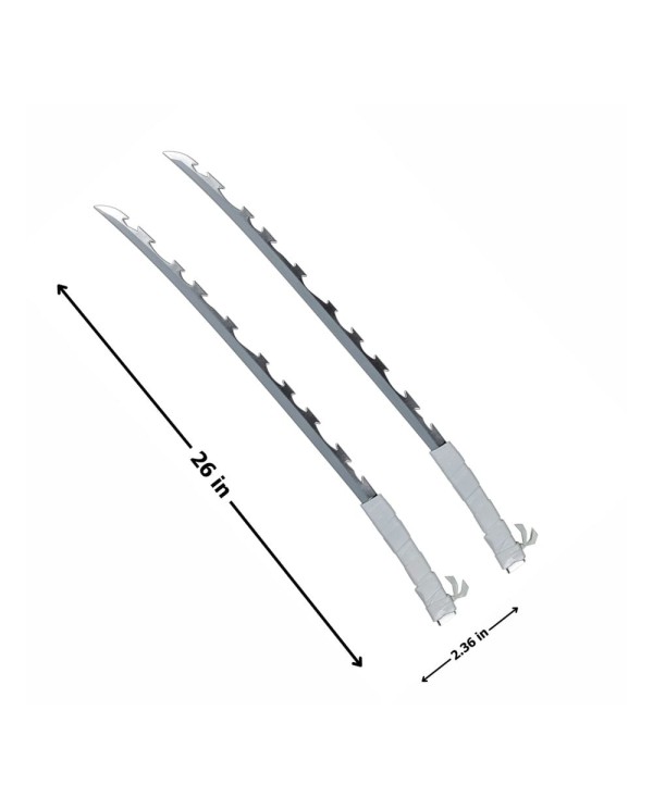 Set Espadas Inosuke Hashibira Demon Slayer Kimetsu no Yaiba  192995260771