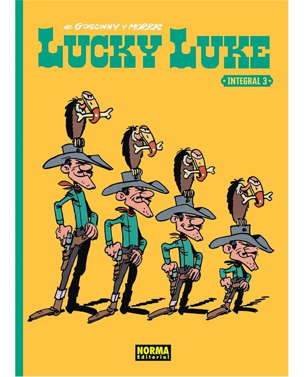 LUCKY LUKE DE GOSCINNY Y MORRIS INTEGRAL 3