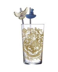 SET VASO CON PAJITAS 480 ML HARRY POTTER MAGIC & MAYHEM 8412497310197