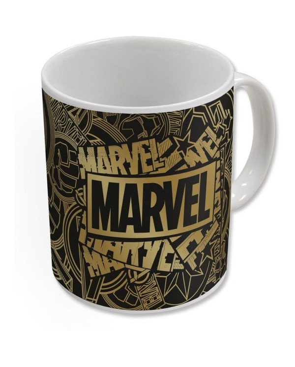 Taza térmica Marvel Golden Treasure oficial | Frikomics