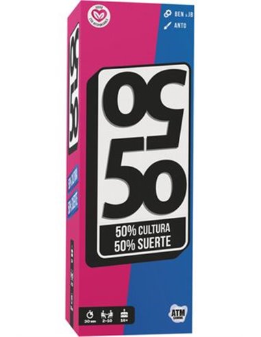 JUEGO DE MESA 50 50 JDM 3770037991059