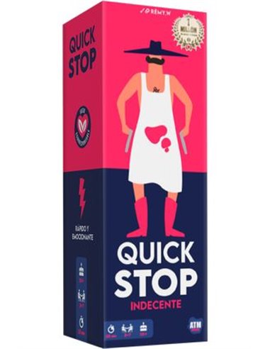 JUEGO DE MESA QUICK STOP INDECENTE 3770011991723