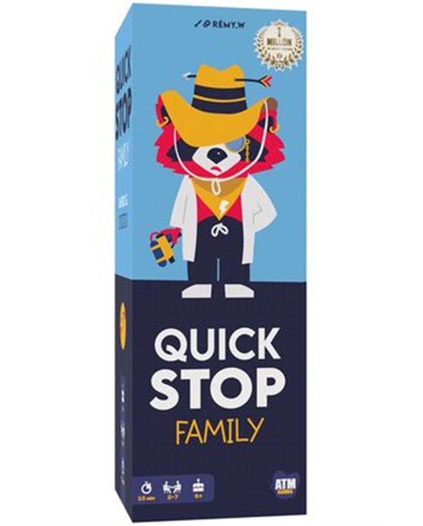 JUEGO DE MESA QUICK STOP FAMILY 3770011991976