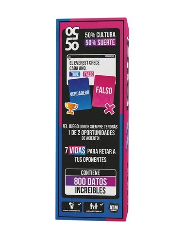 JUEGO DE MESA 50 50 JDM 3770037991059