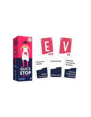 JUEGO DE MESA QUICK STOP INDECENTE  3770011991723