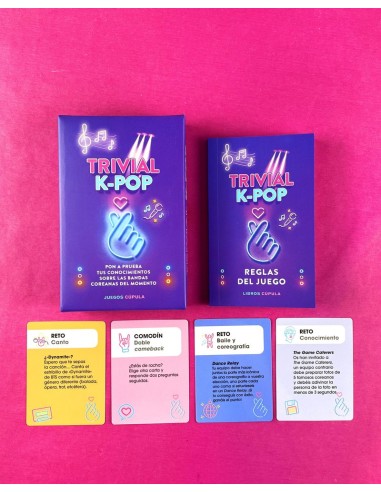 TRIVIAL K-POP PON A PRUEBA TUS CONOCIMIENTOS SOBRE LAS BANDAS COREANAS DEL MOMENTO  9788448045234
