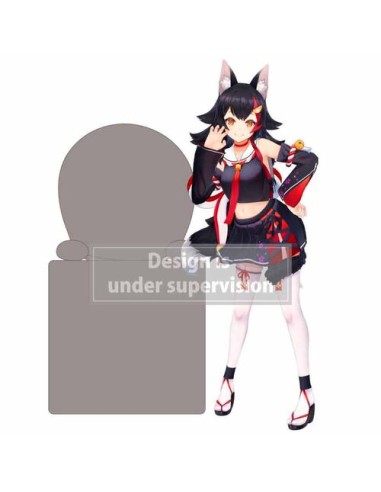 FIGURA  HOLOLIVE OOKAMI MIO  PRODUCTION HIKKAKE 4571623506980