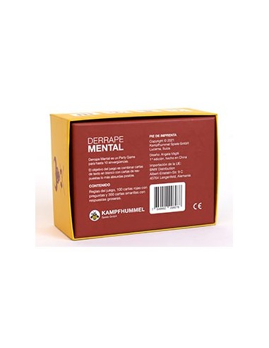JUEGO DE MESA DERRAPE MENTAL  7649992096078