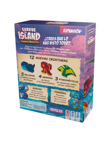 Survive The Island: Expansion Monstruosa 3558380126423