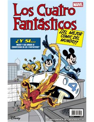 LOS 4 FANTÁSTICOS  02. PORTADA DISNEY FANTASTIC FOUR 3