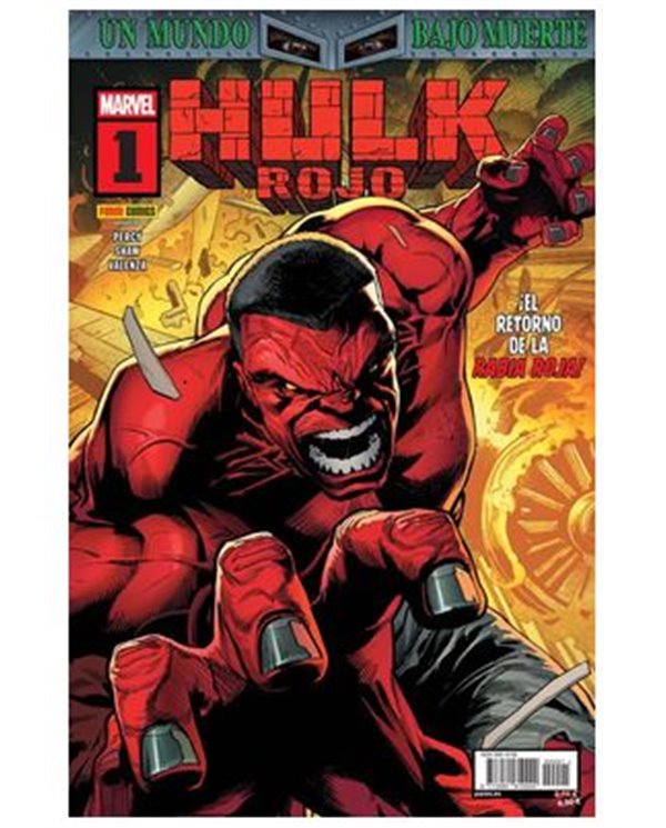 UN MUNDO BAJO MUERTE: HULK ROJO 01