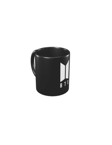 TAZA BTS NEGRA LOGO 8435747831716