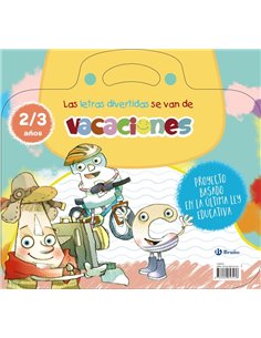 BRUÑO,,9788469643136,LAS LETRAS DIVERTIDAS SE VAN DE VACACIONES, 5-6 AÑOS,