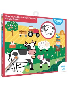 EDITORIAL AUZOU,,9791039536363,DESCUBRIENDO LOS VOLCANES TABLERO MAGNETICO,