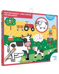 EDITORIAL AUZOU,,9791039536363,DESCUBRIENDO LOS VOLCANES TABLERO MAGNETICO,