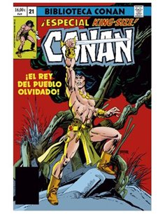 BIBLIOTECA CONAN. CONAN EL BARBARO 21  1981