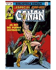 BIBLIOTECA CONAN. CONAN EL BARBARO 21  1981