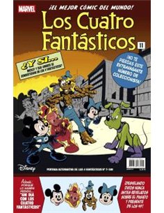 LOS 4 FANTASTICOS 07  ( PORTADA  DISNEY FANTASTIC FOUR 11 )