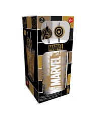 Marvel Vaso Tumbler con pajitas metálicas 485 ml 8412497311194